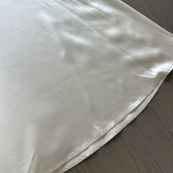 Reformation VERIA White Ivory Silk Halter Gown Dress Wedding Gown 2 - with tags - Picture 14 of 16